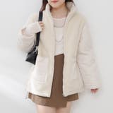 ボア×キルト切替スタンドブルゾン | RMAF NICE CLAUP / OLIVE des OLIVE | 詳細画像4