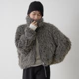 【nane】ミックスファーブルゾン | RMAF NICE CLAUP / OLIVE des OLIVE | 詳細画像8