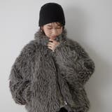 【nane】ミックスファーブルゾン | RMAF NICE CLAUP / OLIVE des OLIVE | 詳細画像9