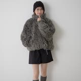 【nane】ミックスファーブルゾン | RMAF NICE CLAUP / OLIVE des OLIVE | 詳細画像10