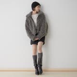 【nane】ミックスファーブルゾン | RMAF NICE CLAUP / OLIVE des OLIVE | 詳細画像11