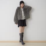 【nane】ミックスファーブルゾン | RMAF NICE CLAUP / OLIVE des OLIVE | 詳細画像12