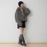 【nane】ミックスファーブルゾン | RMAF NICE CLAUP / OLIVE des OLIVE | 詳細画像13