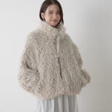 【nane】ミックスファーブルゾン | RMAF NICE CLAUP / OLIVE des OLIVE | 詳細画像18