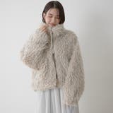 【nane】ミックスファーブルゾン | RMAF NICE CLAUP / OLIVE des OLIVE | 詳細画像20