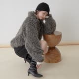 【nane】ミックスファーブルゾン | RMAF NICE CLAUP / OLIVE des OLIVE | 詳細画像5