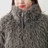 【nane】ミックスファーブルゾン | RMAF NICE CLAUP / OLIVE des OLIVE | 詳細画像47