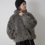 【nane】ミックスファーブルゾン | RMAF NICE CLAUP / OLIVE des OLIVE | 詳細画像6