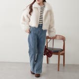 ミックスファー2WAYブルゾン | RMAF　NICE CLAUP / OLIVE des OLIVE | 詳細画像10 