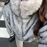 ミックスファー2WAYブルゾン | RMAF　NICE CLAUP / OLIVE des OLIVE | 詳細画像35 