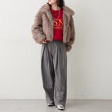 ミックスファー2WAYブルゾン | RMAF　NICE CLAUP / OLIVE des OLIVE | 詳細画像20 