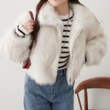 ミックスファー2WAYブルゾン | RMAF　NICE CLAUP / OLIVE des OLIVE | 詳細画像5 