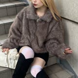 モカ | ミックスファー2WAYブルゾン | RMAF　NICE CLAUP / OLIVE des OLIVE