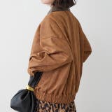 衿合皮ステンカラーブルゾン | RMAF NICE CLAUP / OLIVE des OLIVE | 詳細画像12