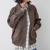 衿合皮ステンカラーブルゾン | RMAF NICE CLAUP / OLIVE des OLIVE | 詳細画像17