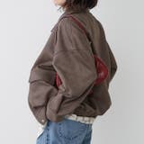 衿合皮ステンカラーブルゾン | RMAF NICE CLAUP / OLIVE des OLIVE | 詳細画像19