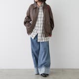 衿合皮ステンカラーブルゾン | RMAF NICE CLAUP / OLIVE des OLIVE | 詳細画像22