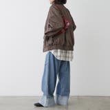 衿合皮ステンカラーブルゾン | RMAF NICE CLAUP / OLIVE des OLIVE | 詳細画像23