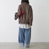 衿合皮ステンカラーブルゾン | RMAF NICE CLAUP / OLIVE des OLIVE | 詳細画像24