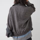 衿合皮ステンカラーブルゾン | RMAF NICE CLAUP / OLIVE des OLIVE | 詳細画像28