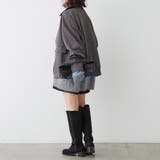 衿合皮ステンカラーブルゾン | RMAF NICE CLAUP / OLIVE des OLIVE | 詳細画像31