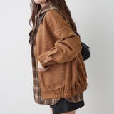 衿合皮ステンカラーブルゾン | RMAF NICE CLAUP / OLIVE des OLIVE | 詳細画像4