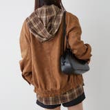 衿合皮ステンカラーブルゾン | RMAF NICE CLAUP / OLIVE des OLIVE | 詳細画像5