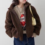 ブラウン | ネップボアブルゾン | RMAF NICE CLAUP / OLIVE des OLIVE