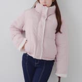 ピンク | 【リバーシブルで着れる】5色展開 中綿ブルゾン | RMAF NICE CLAUP / OLIVE des OLIVE