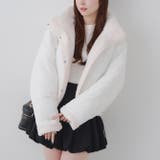 アイボリー | 【リバーシブルで着れる】5色展開 中綿ブルゾン | RMAF NICE CLAUP / OLIVE des OLIVE