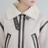 【nane】フライトブルゾン | RMAF NICE CLAUP / OLIVE des OLIVE | 詳細画像23