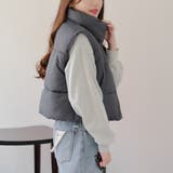裾シャーリングベスト | NICE CLAUP / OLIVE des OLIVE OUTLET | 詳細画像19