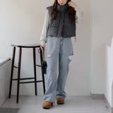 裾シャーリングベスト | NICE CLAUP / OLIVE des OLIVE OUTLET | 詳細画像22