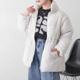 【Web限定】袖取り外し中綿ブルゾン | NICE CLAUP / OLIVE des OLIVE OUTLET | 詳細画像1