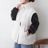 【Web限定】袖取り外し中綿ブルゾン | NICE CLAUP / OLIVE des OLIVE OUTLET | 詳細画像9