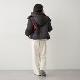フード中綿ジャケット | NICE CLAUP / OLIVE des OLIVE　OUTLET | 詳細画像14 