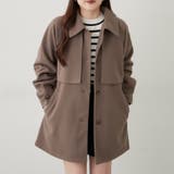 アレンジカラーミドル丈コート | RMAF　NICE CLAUP / OLIVE des OLIVE | 詳細画像9 