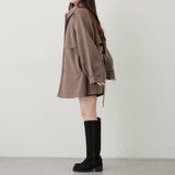 アレンジカラーミドル丈コート | RMAF　NICE CLAUP / OLIVE des OLIVE | 詳細画像14 
