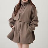アレンジカラーミドル丈コート | RMAF　NICE CLAUP / OLIVE des OLIVE | 詳細画像17 