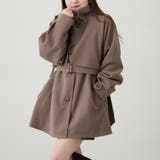 アレンジカラーミドル丈コート | RMAF　NICE CLAUP / OLIVE des OLIVE | 詳細画像18 