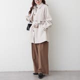 アレンジカラーミドル丈コート | RMAF　NICE CLAUP / OLIVE des OLIVE | 詳細画像44 