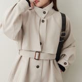 【WEB先行販売】アレンジカラーロング丈コート | RMAF　NICE CLAUP / OLIVE des OLIVE | 詳細画像1 