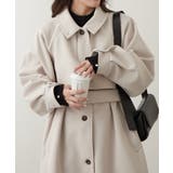 【WEB先行販売】アレンジカラーロング丈コート | RMAF　NICE CLAUP / OLIVE des OLIVE | 詳細画像6 