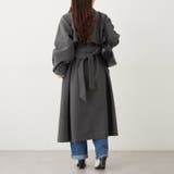 アレンジカラーロング丈コート | RMAF　NICE CLAUP / OLIVE des OLIVE | 詳細画像32 