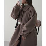 【WEB先行販売】アレンジカラーロング丈コート | RMAF　NICE CLAUP / OLIVE des OLIVE | 詳細画像19 