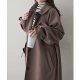 【WEB先行販売】アレンジカラーロング丈コート | RMAF　NICE CLAUP / OLIVE des OLIVE | 詳細画像20 