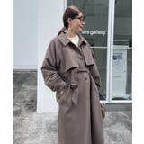 ブラウン | 【WEB先行販売】アレンジカラーロング丈コート | RMAF　NICE CLAUP / OLIVE des OLIVE