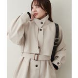 アイボリー | 【WEB先行販売】アレンジカラーロング丈コート | RMAF　NICE CLAUP / OLIVE des OLIVE