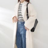 アイボリー | シャギーチェスターコート | RMAF NICE CLAUP / OLIVE des OLIVE