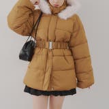 【WEB先行販売】ベルト付中綿フードファーコート | RMAF　NICE CLAUP / OLIVE des OLIVE | 詳細画像27 